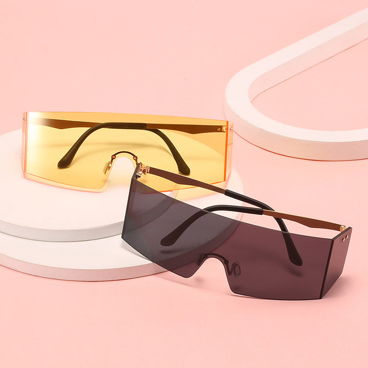 Damer Futuristisk Sportsolbrille Skanto