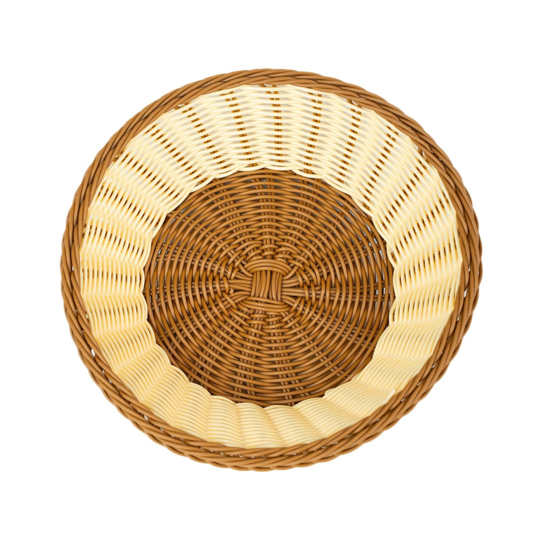 Dame estetisk fruktskål med scalloped design Skanto