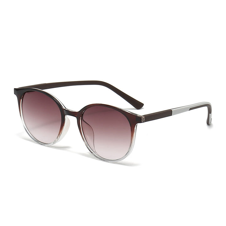 Dame cat-eye solbrille med optisk UV-beskyttelse og moteramme Skanto