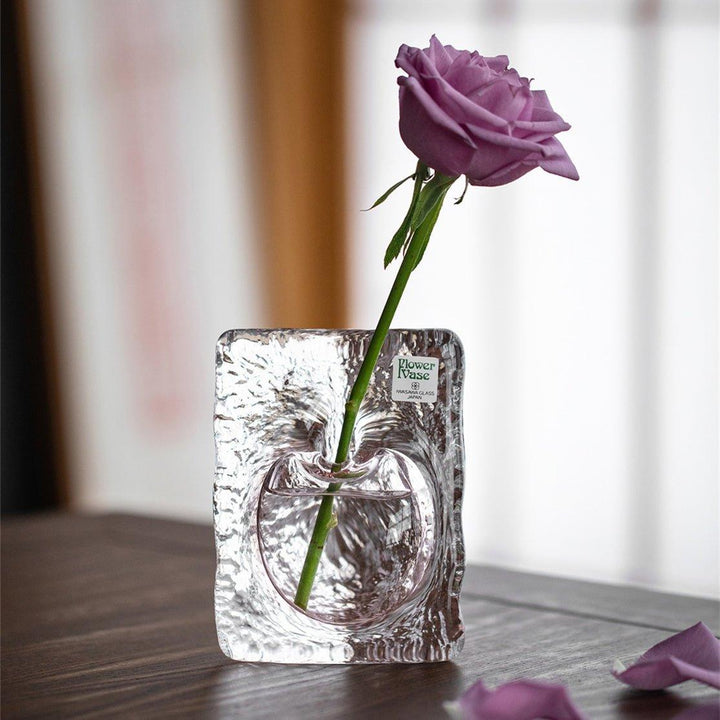 Japanske Iwasawa Håndlagde Hav Hjerte Glassvaser | Skanto