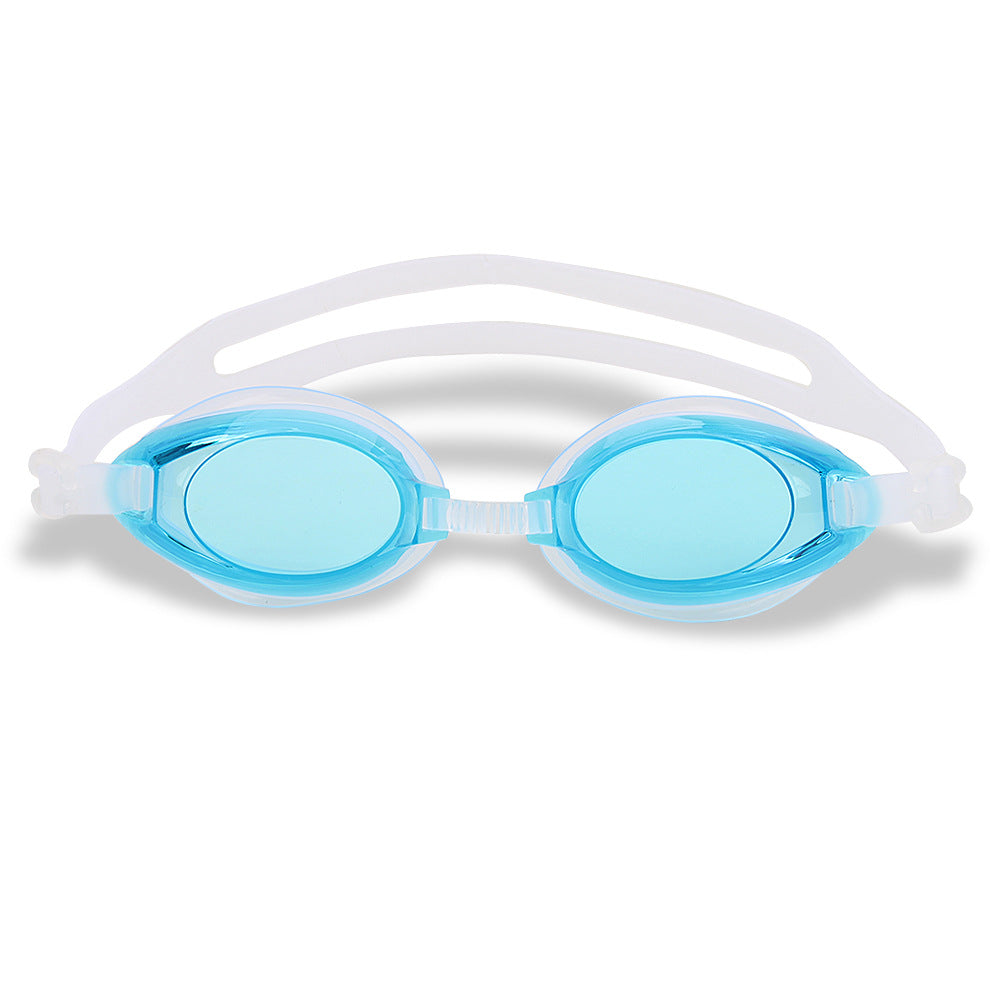 Svømmebrille med ripefrie linser og justerbart hodebånd Skanto