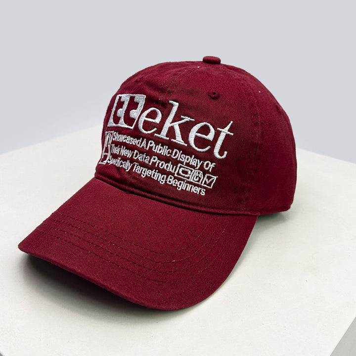 Herre Justerbar Statement Baseball Cap Skanto