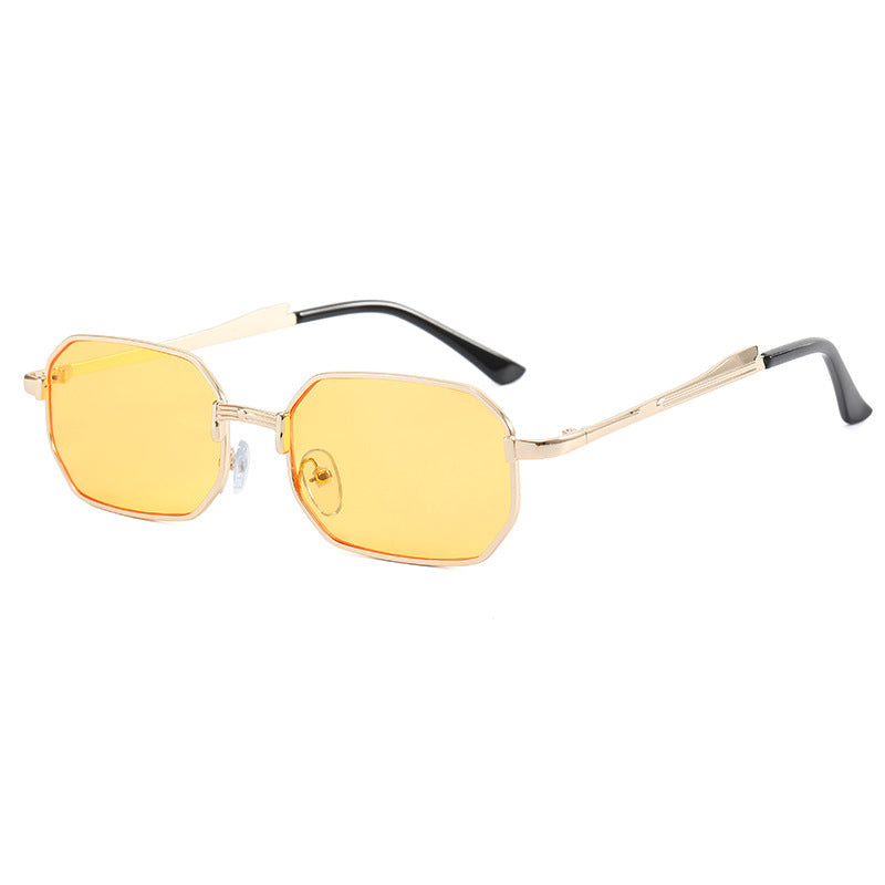 Dame fashionable bifokalbrille med edel metallramme Skanto