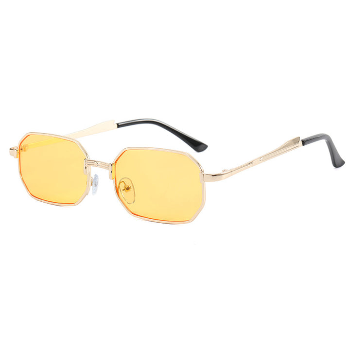 Dame fashionable bifokalbrille med edel metallramme Skanto
