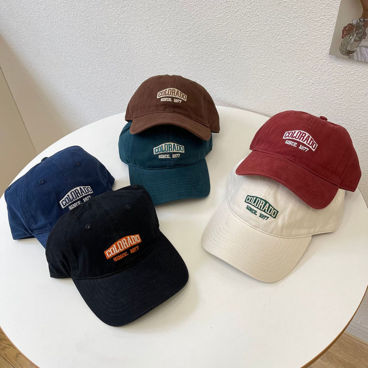 Herre Casual Bomull Justerbar Baseball Caps Skanto