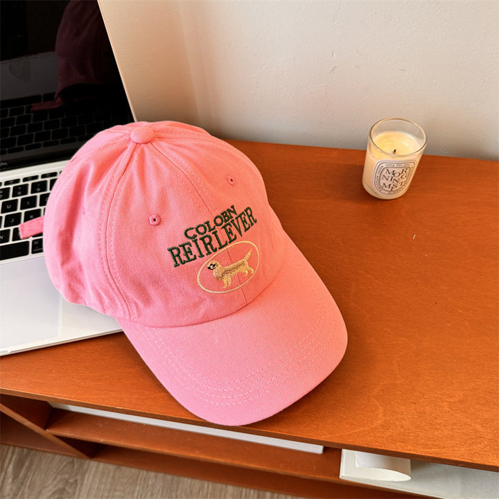 Kvinne Casual Brodert Baseball Caps Skanto