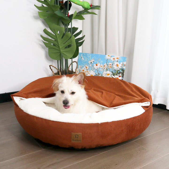 Plush Comfort-Forbedret hunde Rede