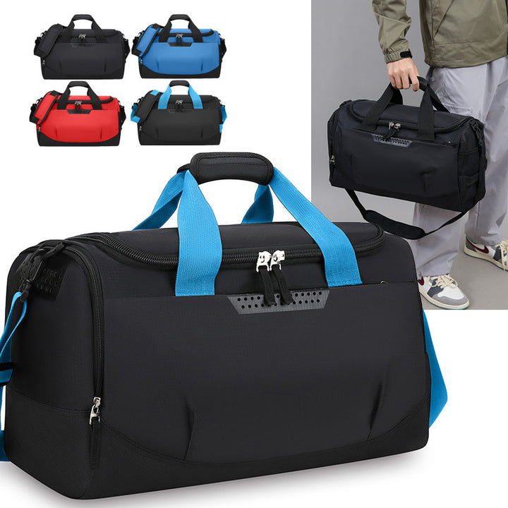 Sporty reiseveske med ergonomisk bæresystem og innovative rom Skanto
