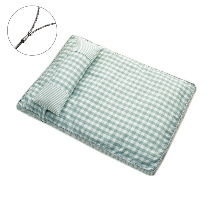 Premium Gingham-mønster  Liggunderlag  Hundeseng