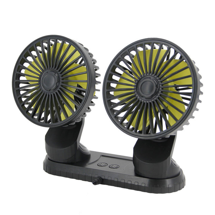 Dual-Breeze Bærbar Bilvifte Skanto