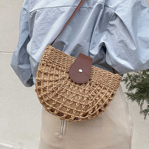 Handbag in modern net design Skanto