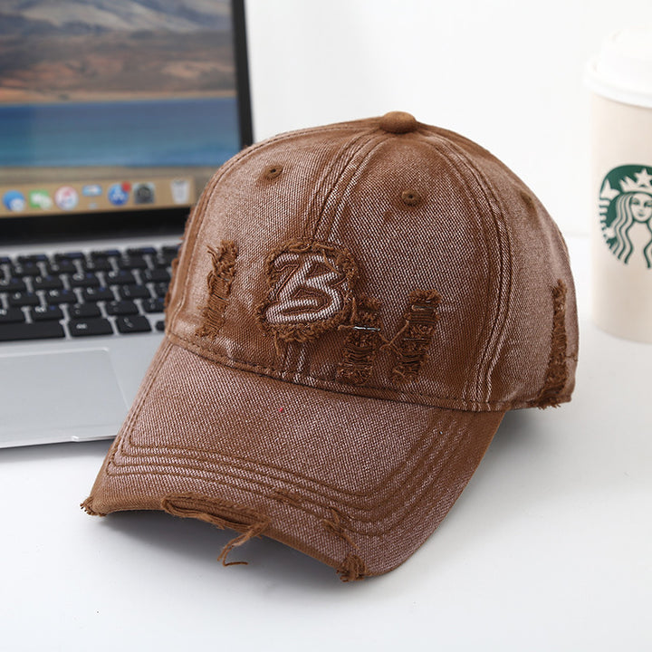 Unisex Slittet Vintage Baseball Caps Skanto