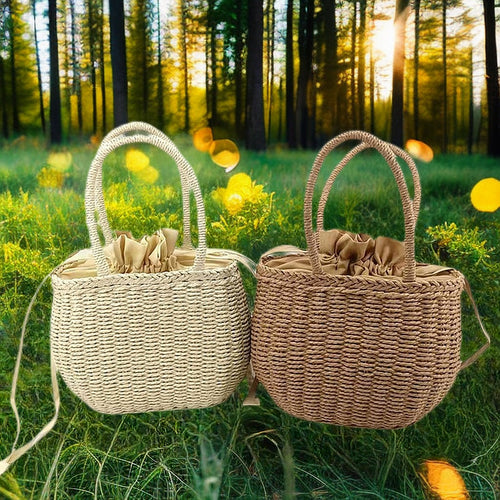 Rattanstil Håndveske Skanto