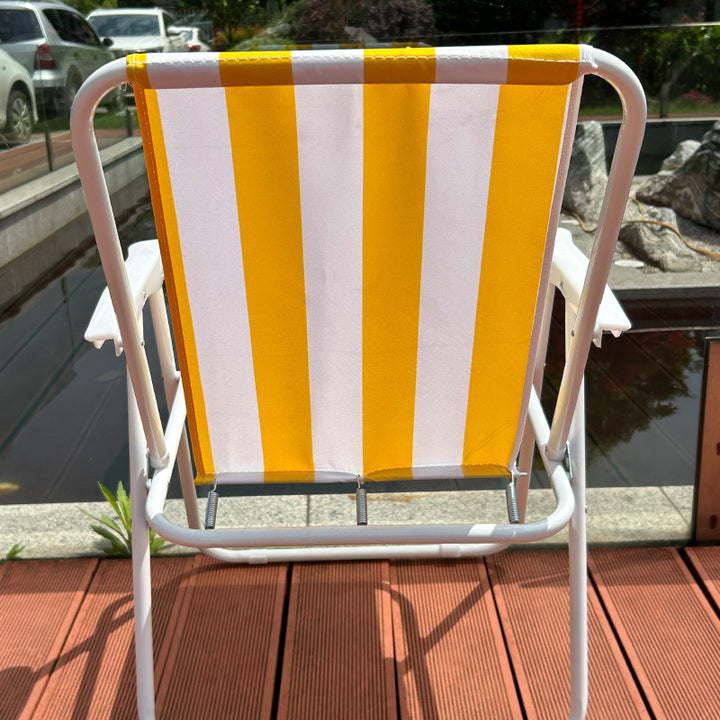Folding chair with ergonomic design and comfortable seat Skanto