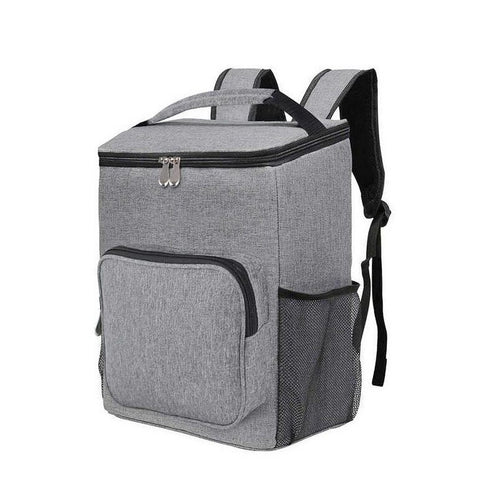 Unisex insulated cooler backpack with large main compartment, front pocket, and silky thermal insulation Skanto
