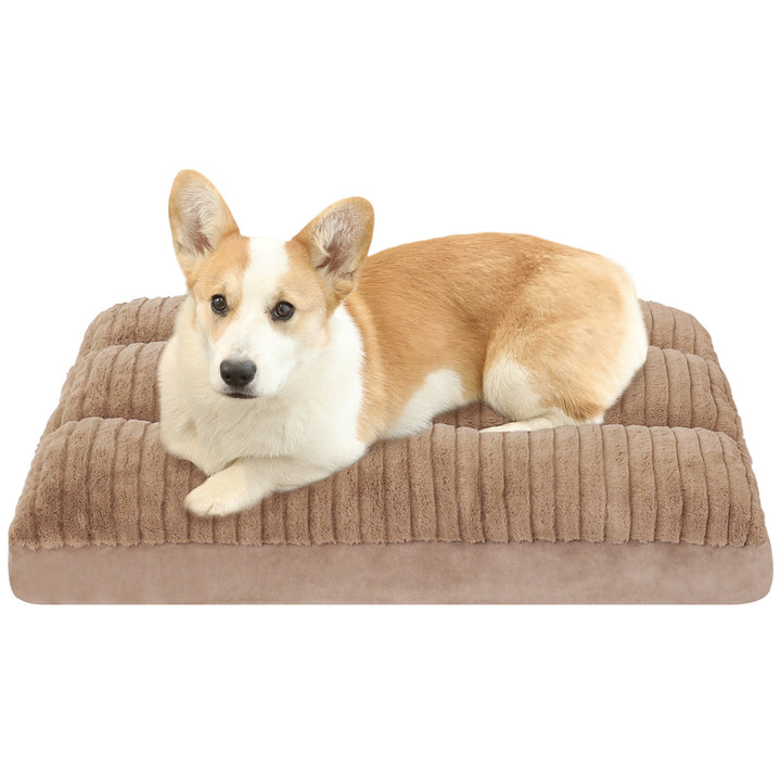 Unisex ortopedisk premium hundepute med kosetopp Skanto