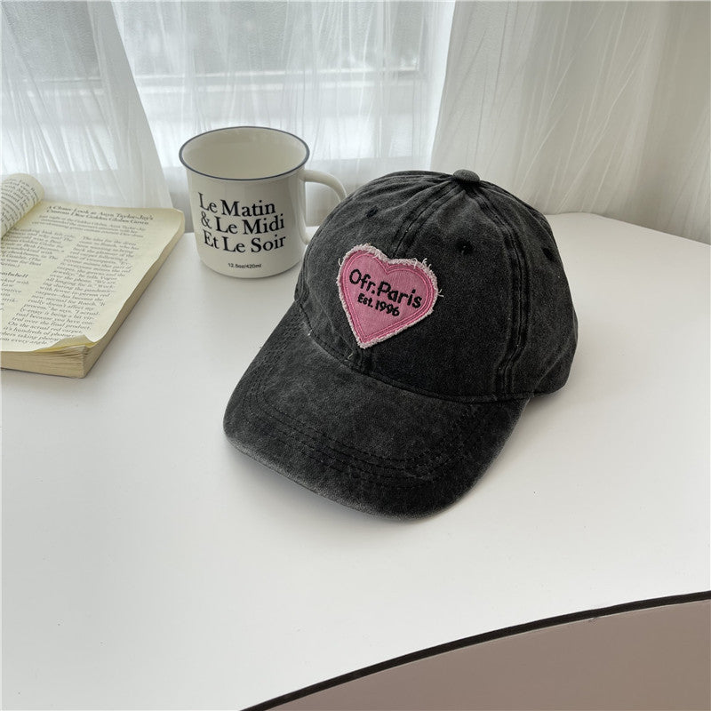 Kvinne Vintage-inspirert Brodert Baseballcap Skanto