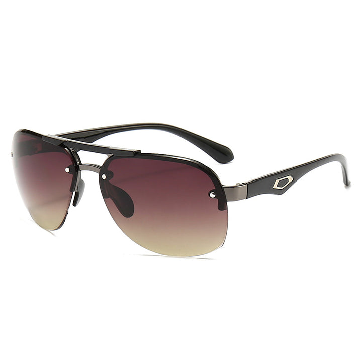 Herre sporty solbrille med moderne ramme Skanto