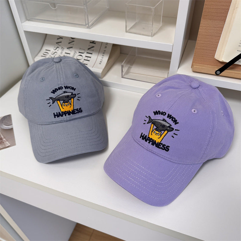 Kvinnenes Lekne Broderte Justerbare Baseballcap Skanto