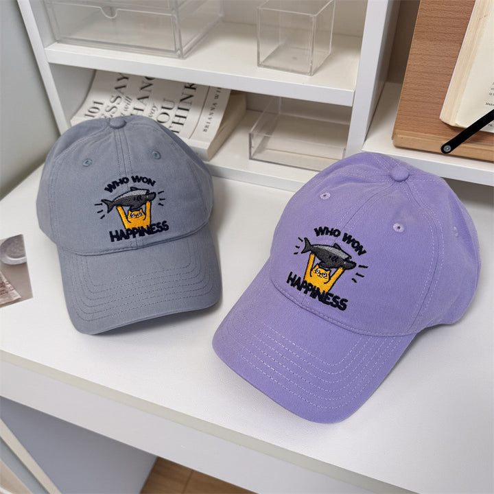 Kvinnenes Lekne Broderte Justerbare Baseballcap Skanto