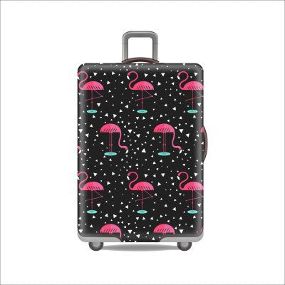 Tropisk Bladtrykk Hard Sackle Koffert Skanto