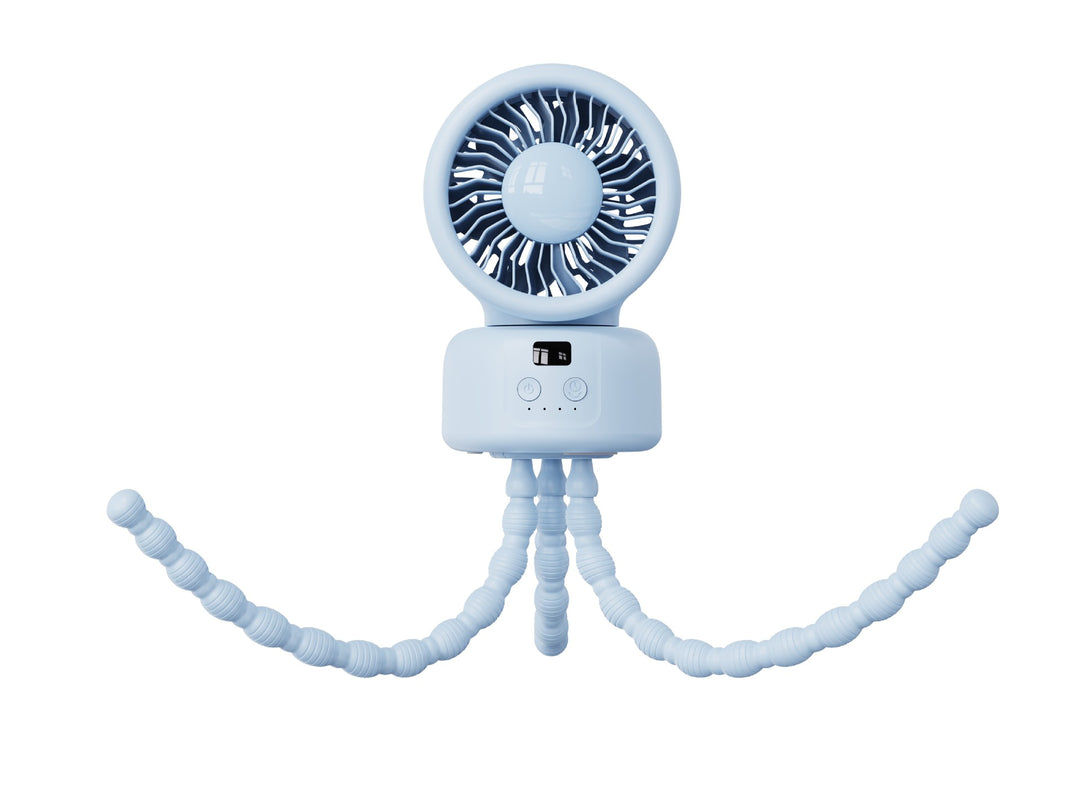 Damen Bærbar Flexi-Ventilator med flere justerbare vindhastigheter Skanto