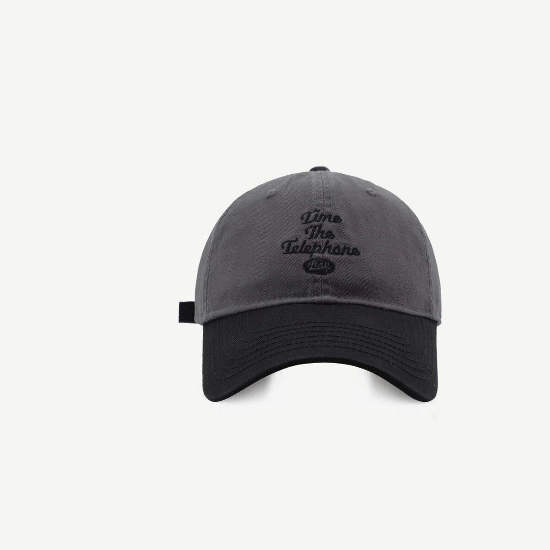Herrejusterbar brodert caps Skanto