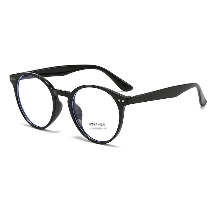 Dame Cat-Eye solbriller med transparent ramme Skanto