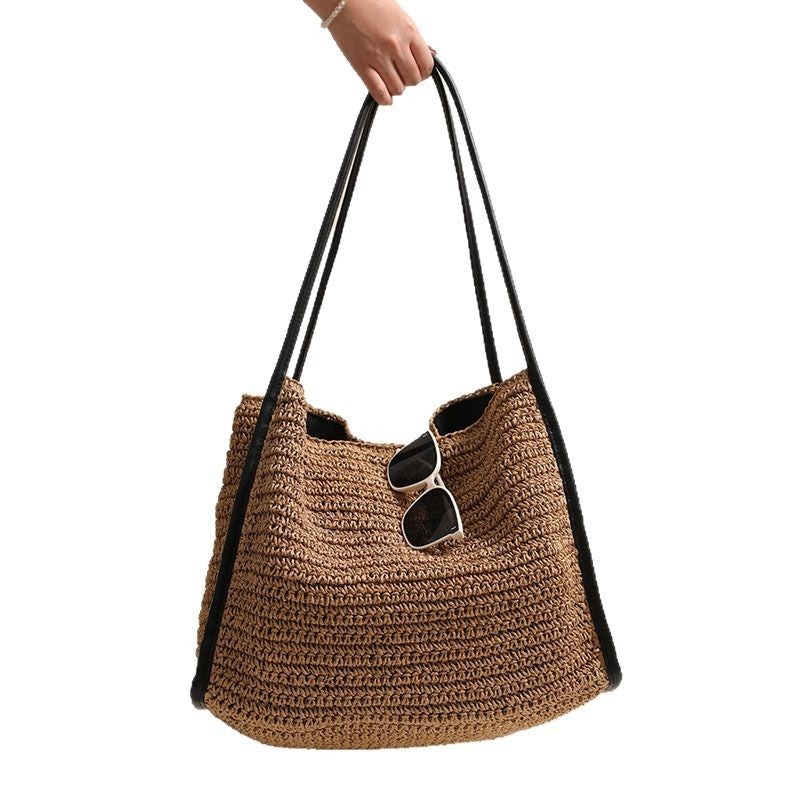 Handbag made of braided material Skanto