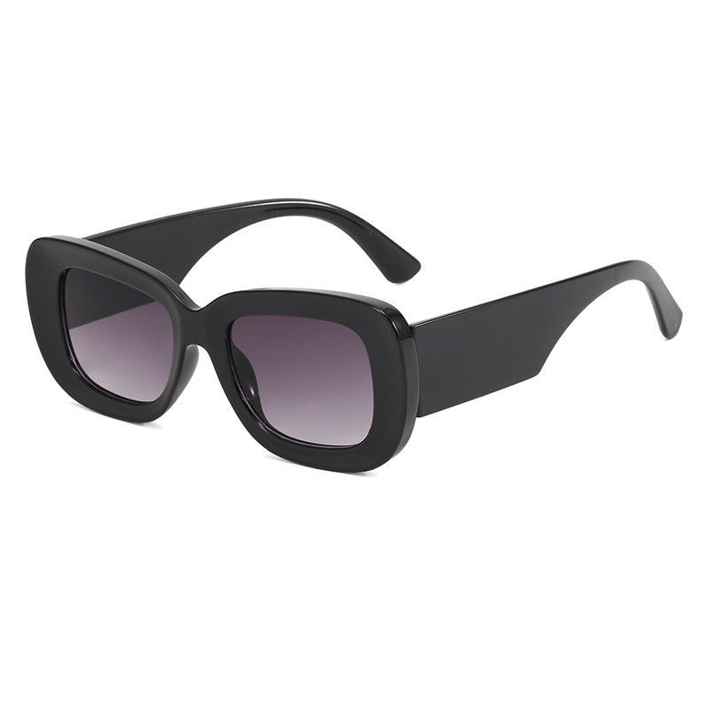 Dame oversized plast solbriller Skanto