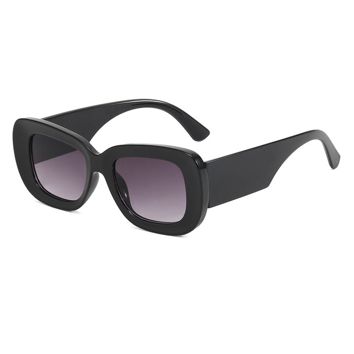 Dame oversized plast solbriller Skanto