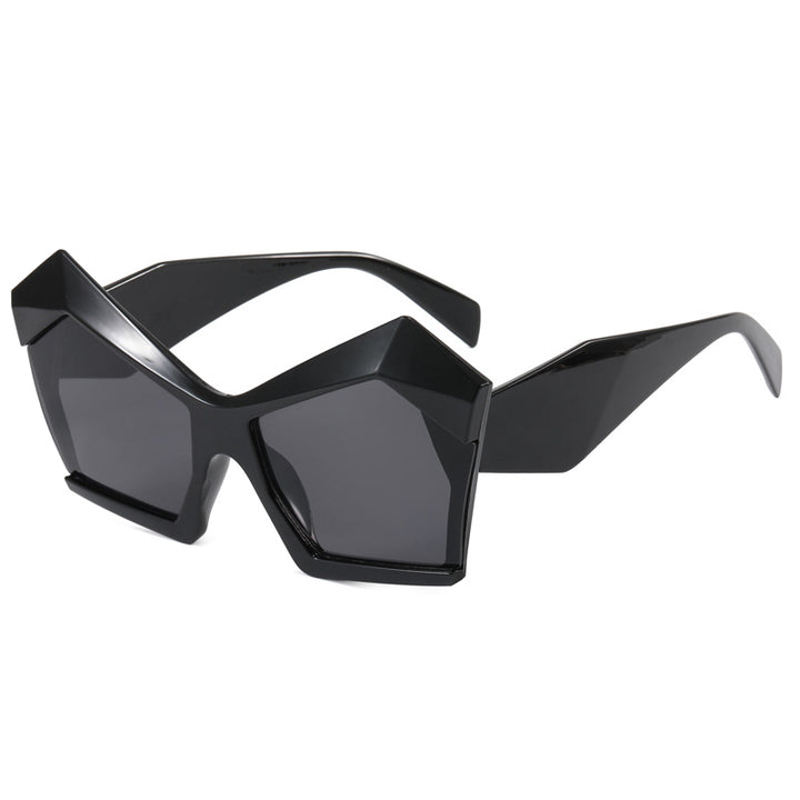 Dame geometrisk designerbrille Skanto