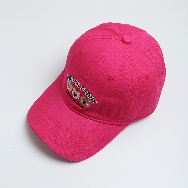 Kvinnenes Morsomme Broderte Teddy Bear Baseball Cap Skanto