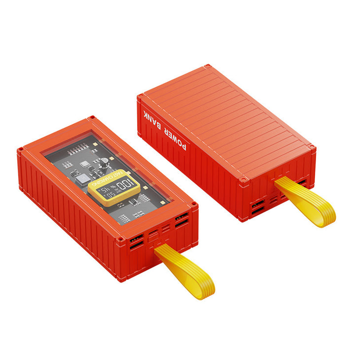 Multi-Lade Powerbank med LCD-skjerm Skanto