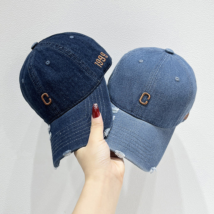 Dame Capsi i Denim Kvinners Skanto 1784270579