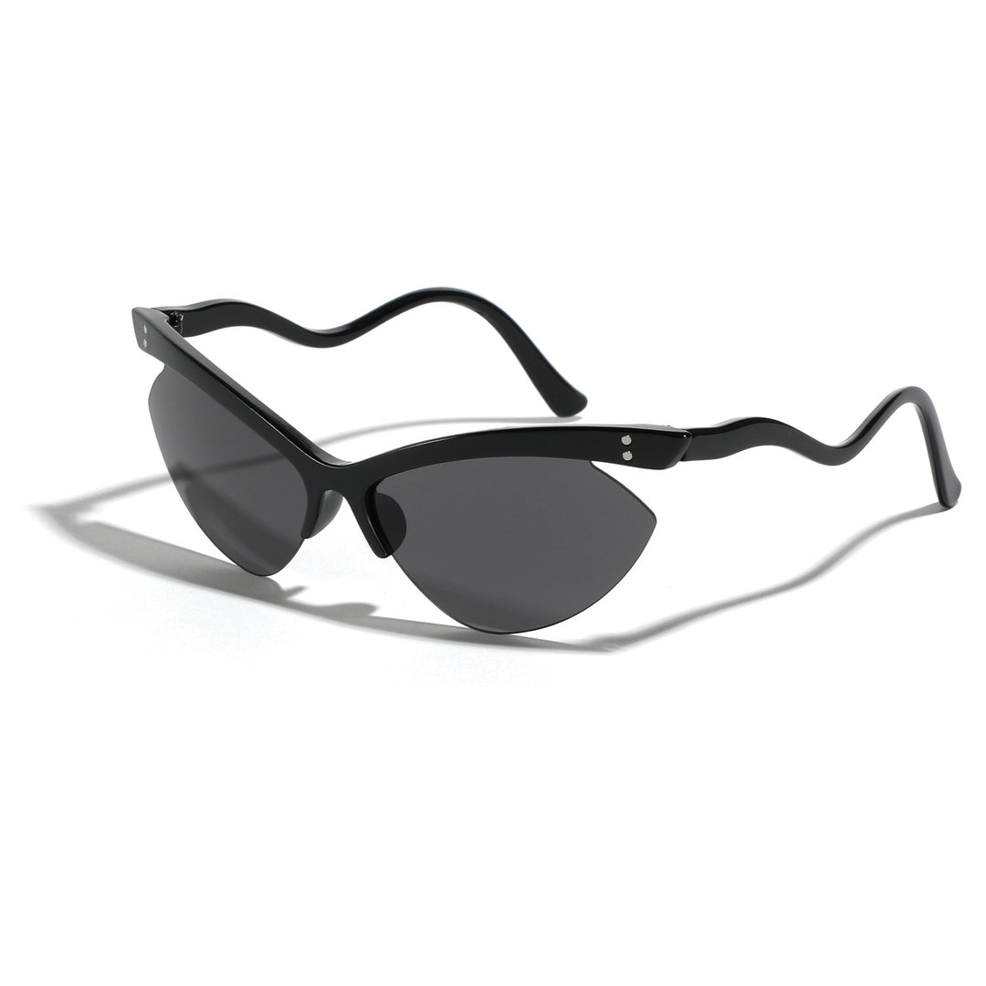 Dame Cat-Eye solbriller med ergonomisk design og UV-beskyttelse Skanto