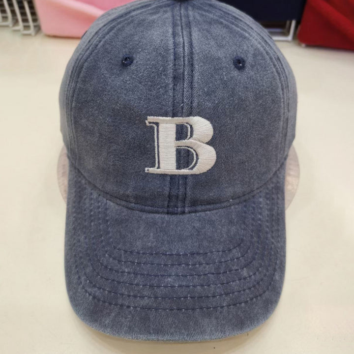 Kvinne Slitt Kato Baseball Caps med Bokstav Broderi Skanto