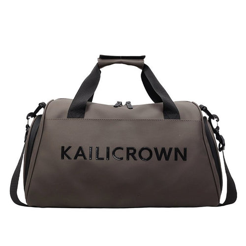 Sporty duffel bag with ergonomic carrying system Skanto