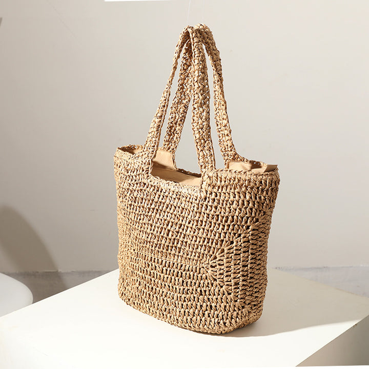 Handmade basket bag with comfortable inner bag Skanto