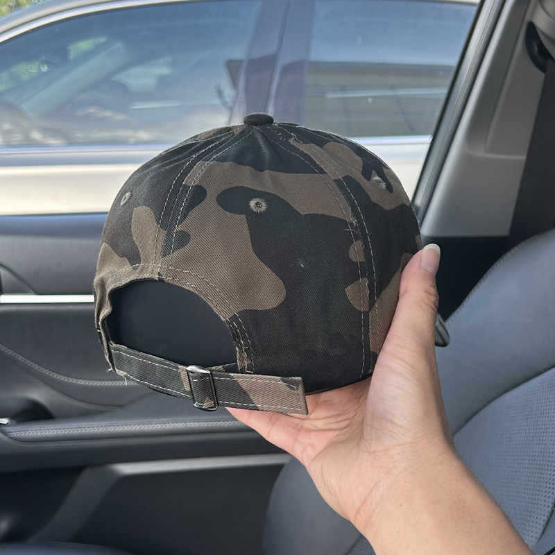 Unisex Kamuflasje Brodert Caps Skanto