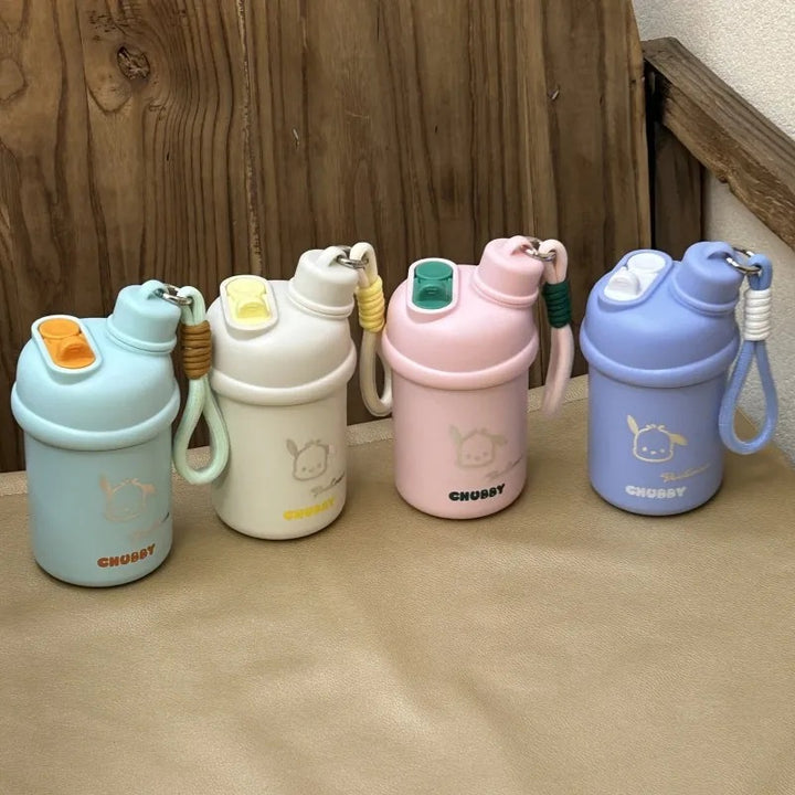 Damen Isoliertrinkflasche mit innovativem Verschlusssystem und süßem Tierdesign Skanto