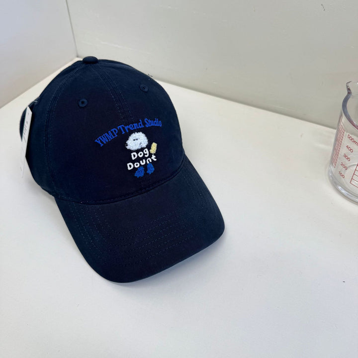 Unisex Brodert Hundetema Baseball Caps Skanto