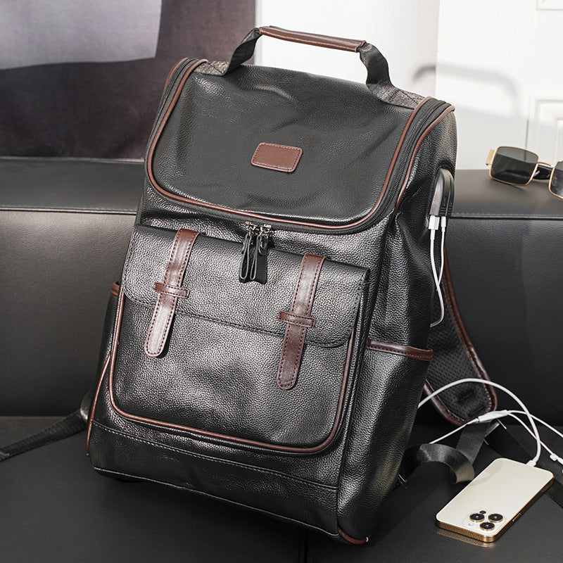 Elegante Multifunksjonell Laptop-Ryggsekk med Robuste Rom Skanto