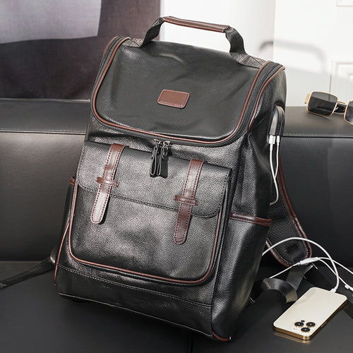 Elegante Multifunksjonell Laptop-Ryggsekk med Robuste Rom Skanto