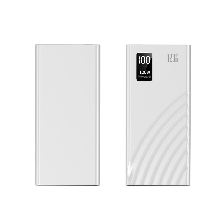bærbar høykapasitets powerbank med digitalt display Skanto