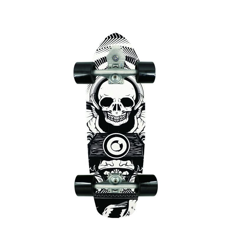 Retro-inspirert mini cruiser skateboard Skanto