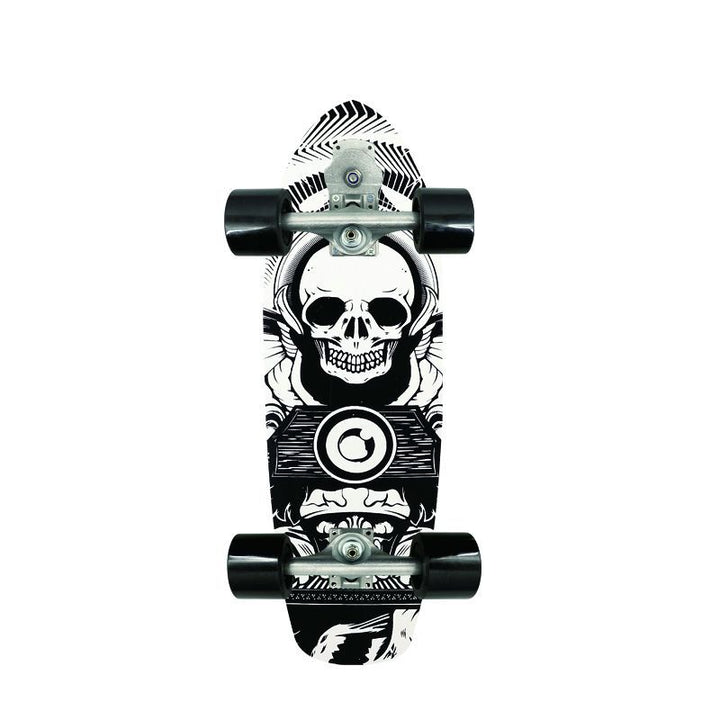 Retro-inspirert mini cruiser skateboard Skanto