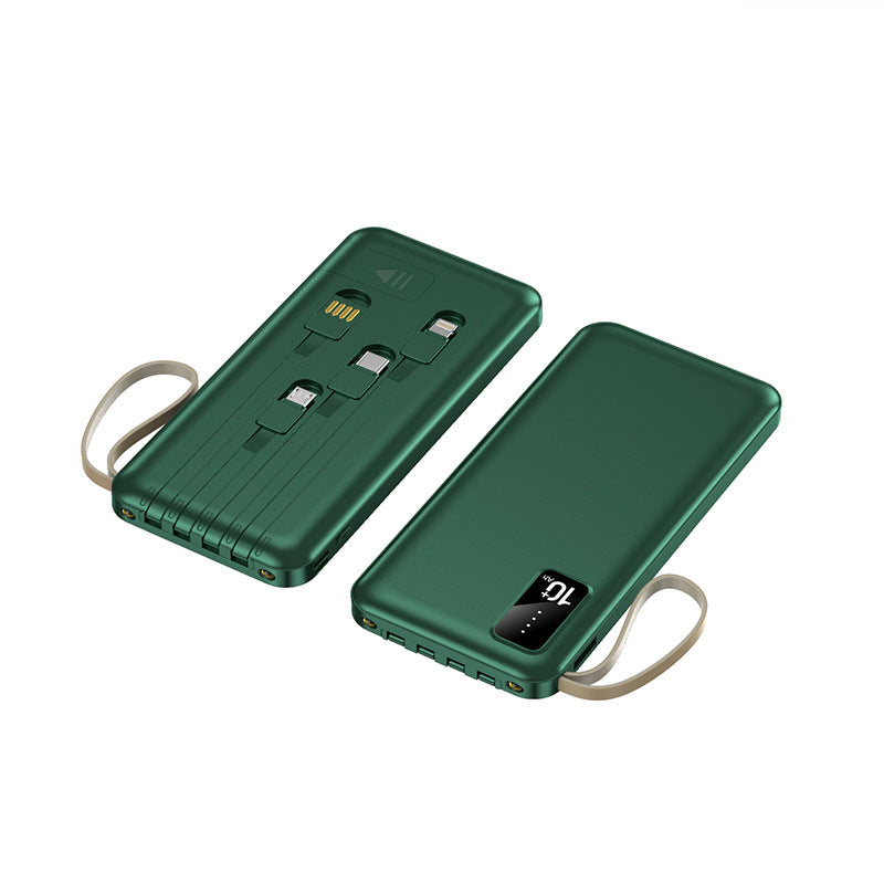 Powerbank med integrert ladeapparat Skanto