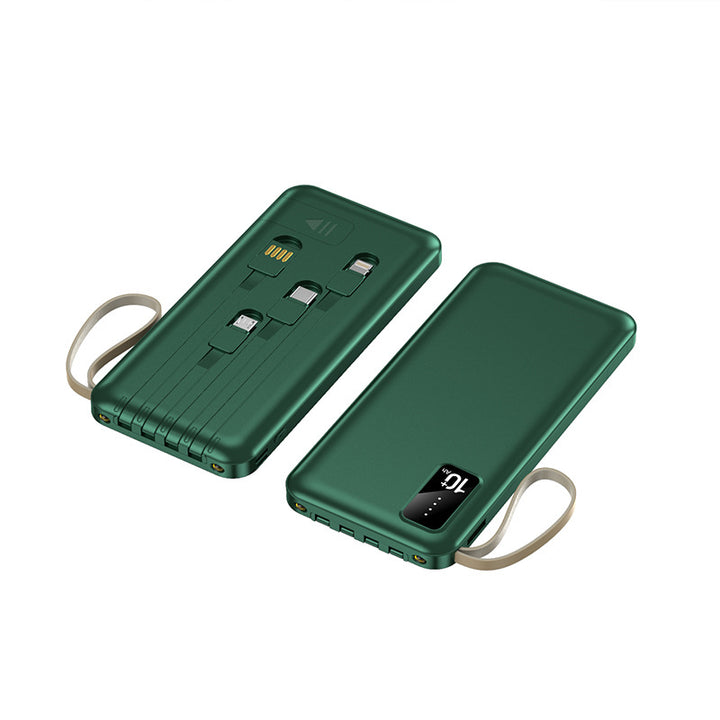 Powerbank med integrert ladeapparat Skanto