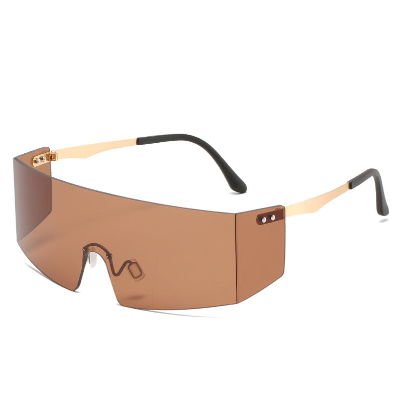 Damer Futuristisk Sportsolbrille Skanto